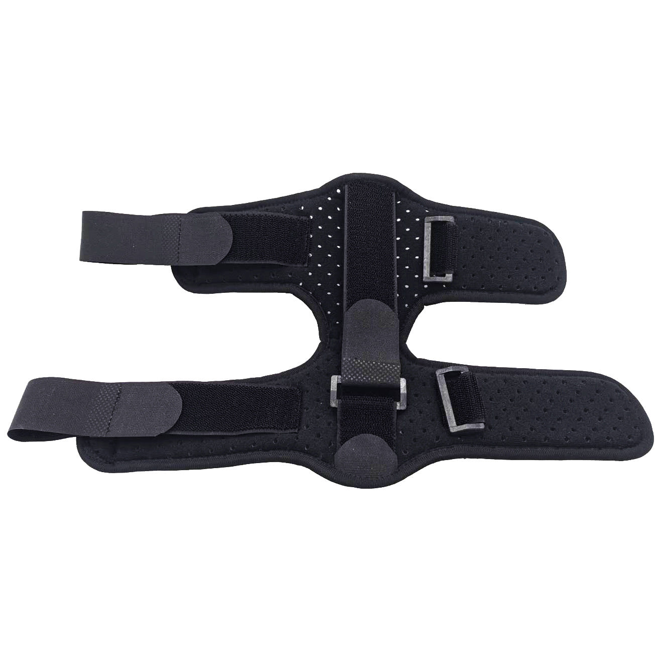 SOLEUS Night Splint — alternate side view of brace on foot