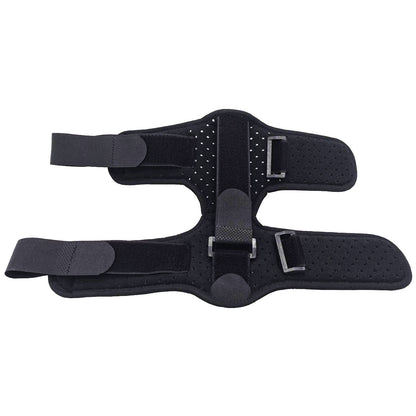 SOLEUS Night Splint — alternate side view of brace on foot
