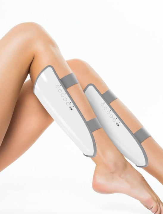 SOLEUS Calf Therapy Sleeve worn on both legs