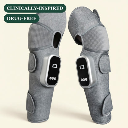 SOLEUS Knee Therapy Wrap - hero pair cream BG correct module position v4