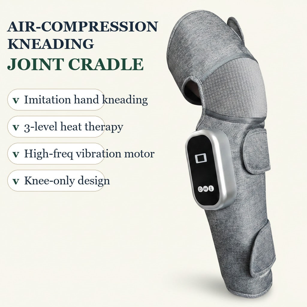 SOLEUS Knee Therapy Wrap - USP infographic two column left text right product v4