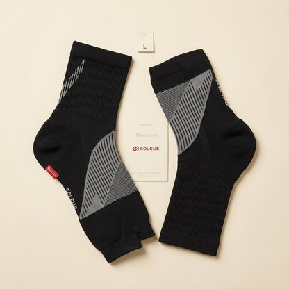 SOLEUS Recovery Socks - what's in the box (v2 heel-covered)