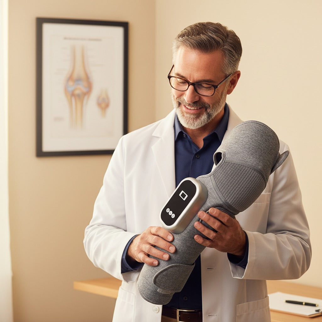 SOLEUS Knee Therapy Wrap - clinical authority orthopedic surgeon