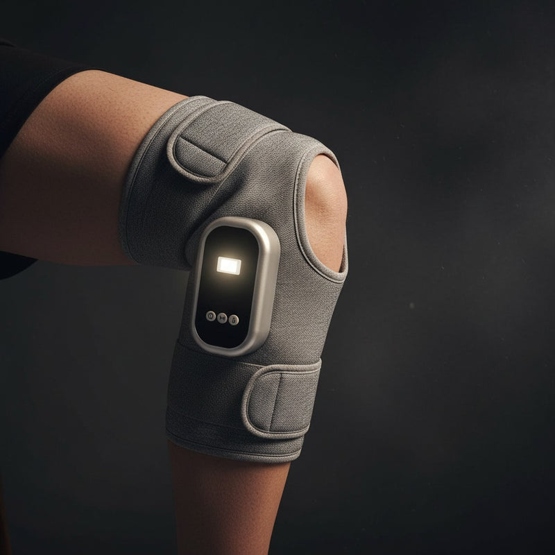 SOLEUS Knee Therapy Wrap - comparison pro hero dark cinematic
