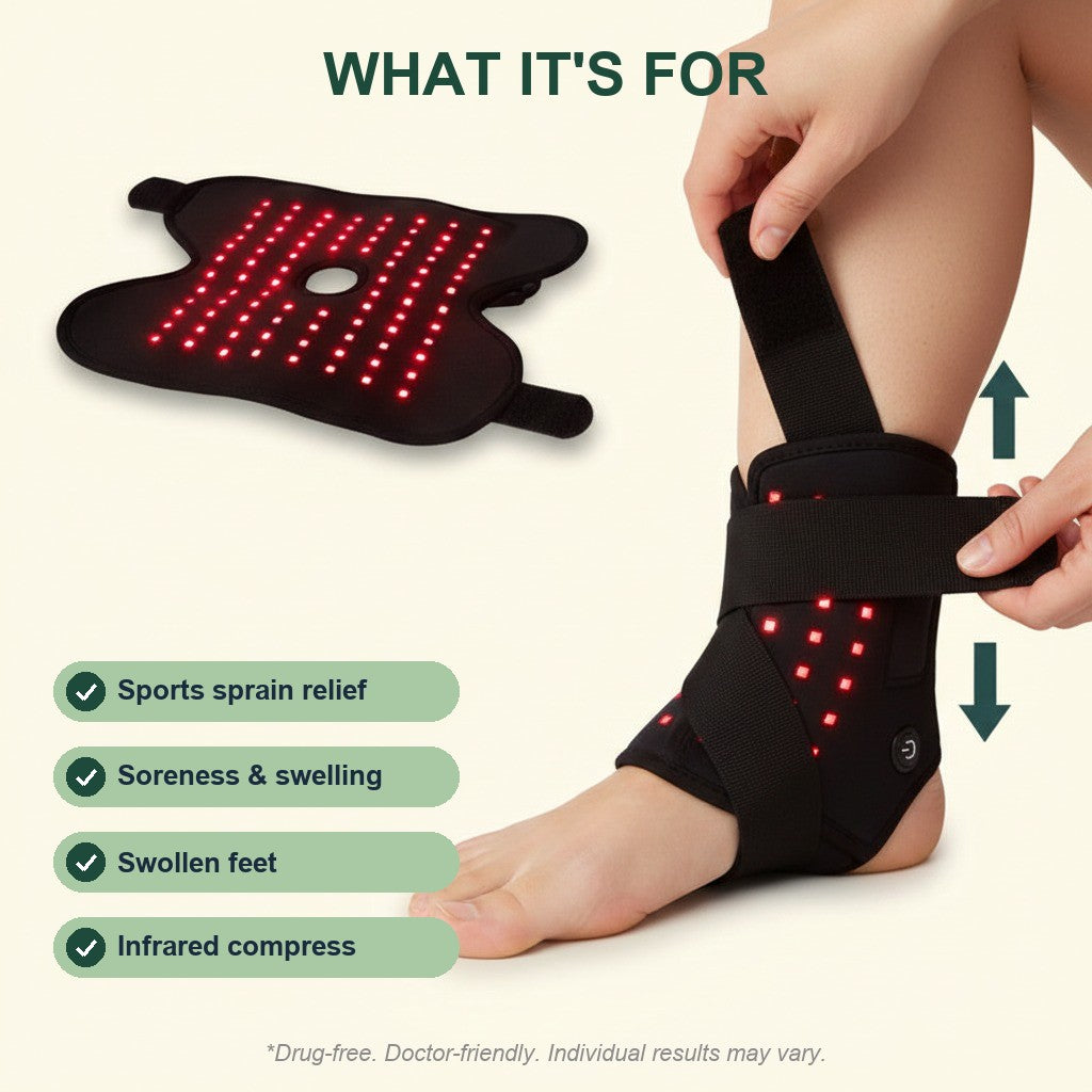 SOLEUS Light Therapy Wrap — use cases overview with application demo