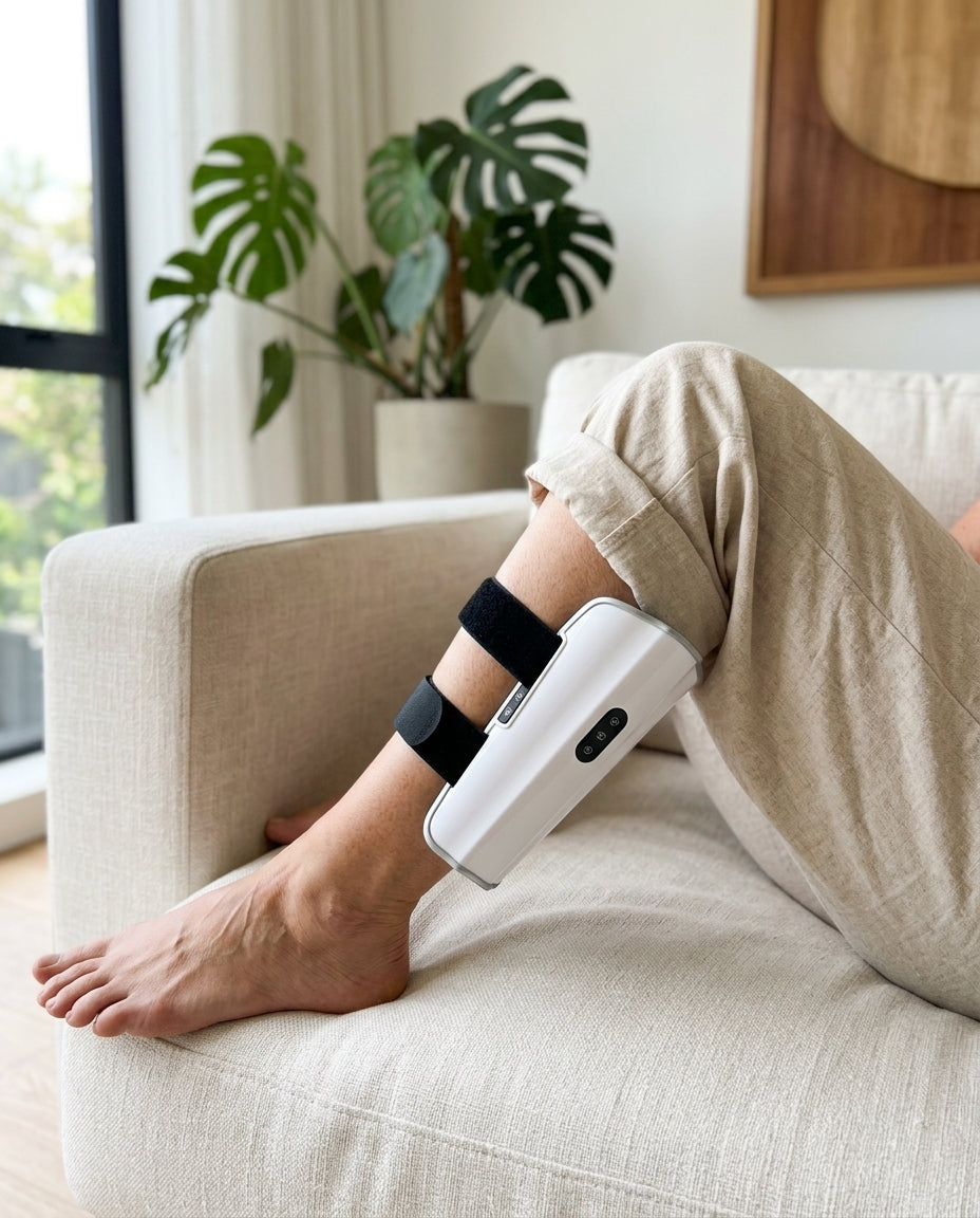 Patricia W. customer photo of SOLEUS sleeve in daytime living room